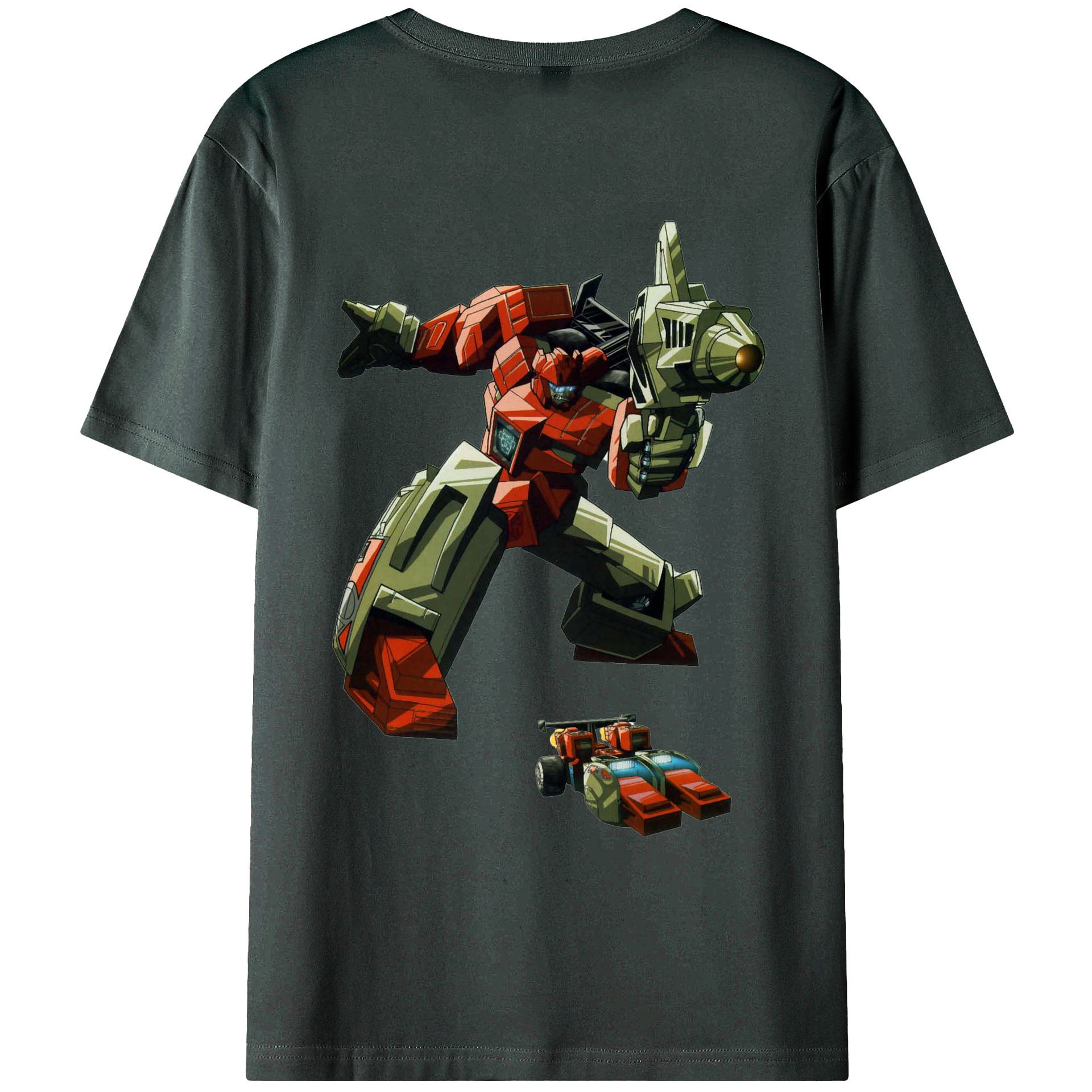 （画像用）  綿100％ メンズ半袖Tシャツ（バックプリント） 通気性